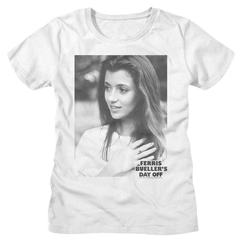 Ferris Beullers Day Off Sloane Photo Junior Top Front
