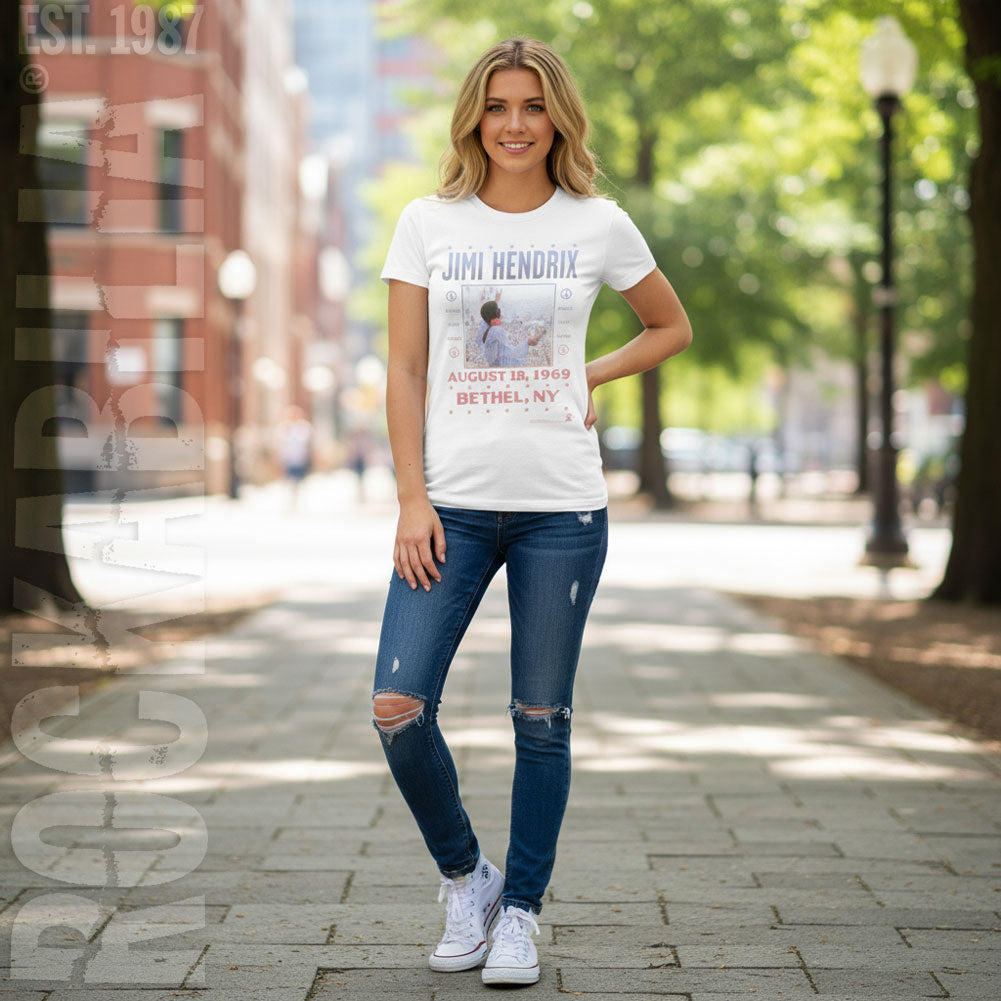 Jimi Hendrix Woodstock Junior Top Alt 2