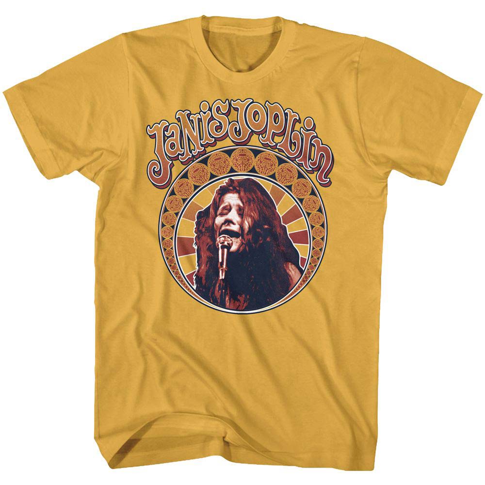 Janis Joplin Nouveau Circle T-shirt Front
