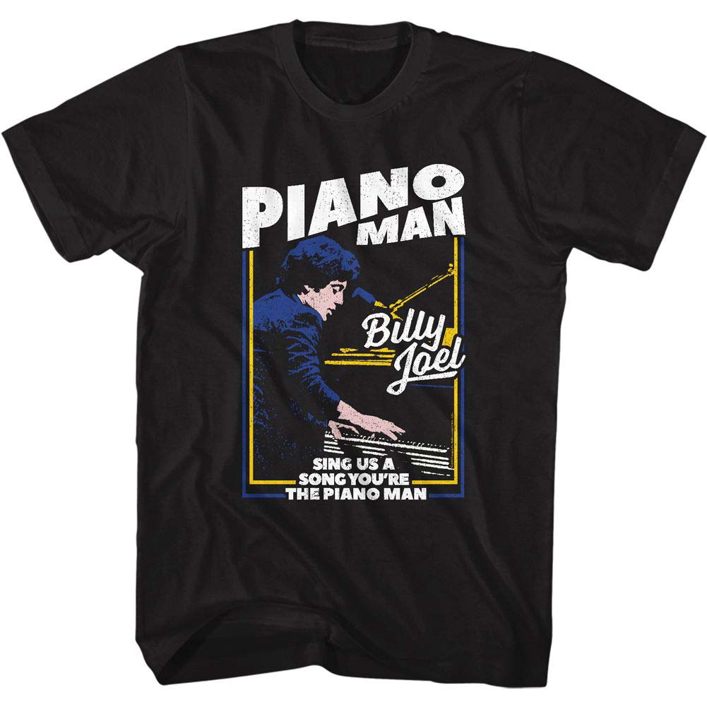 Billy Joel The Piano Man T-shirt Front