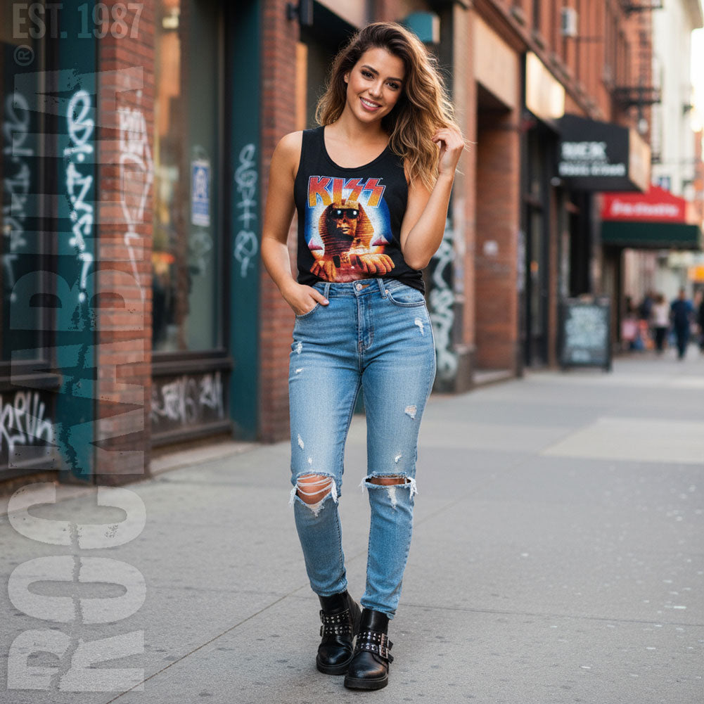 KISS H.i.t.s. Sphinx Womens Tank Alt 2