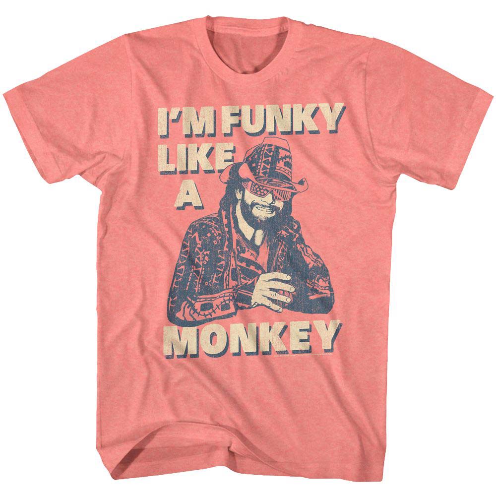 Macho Man Funky T-shirt Front