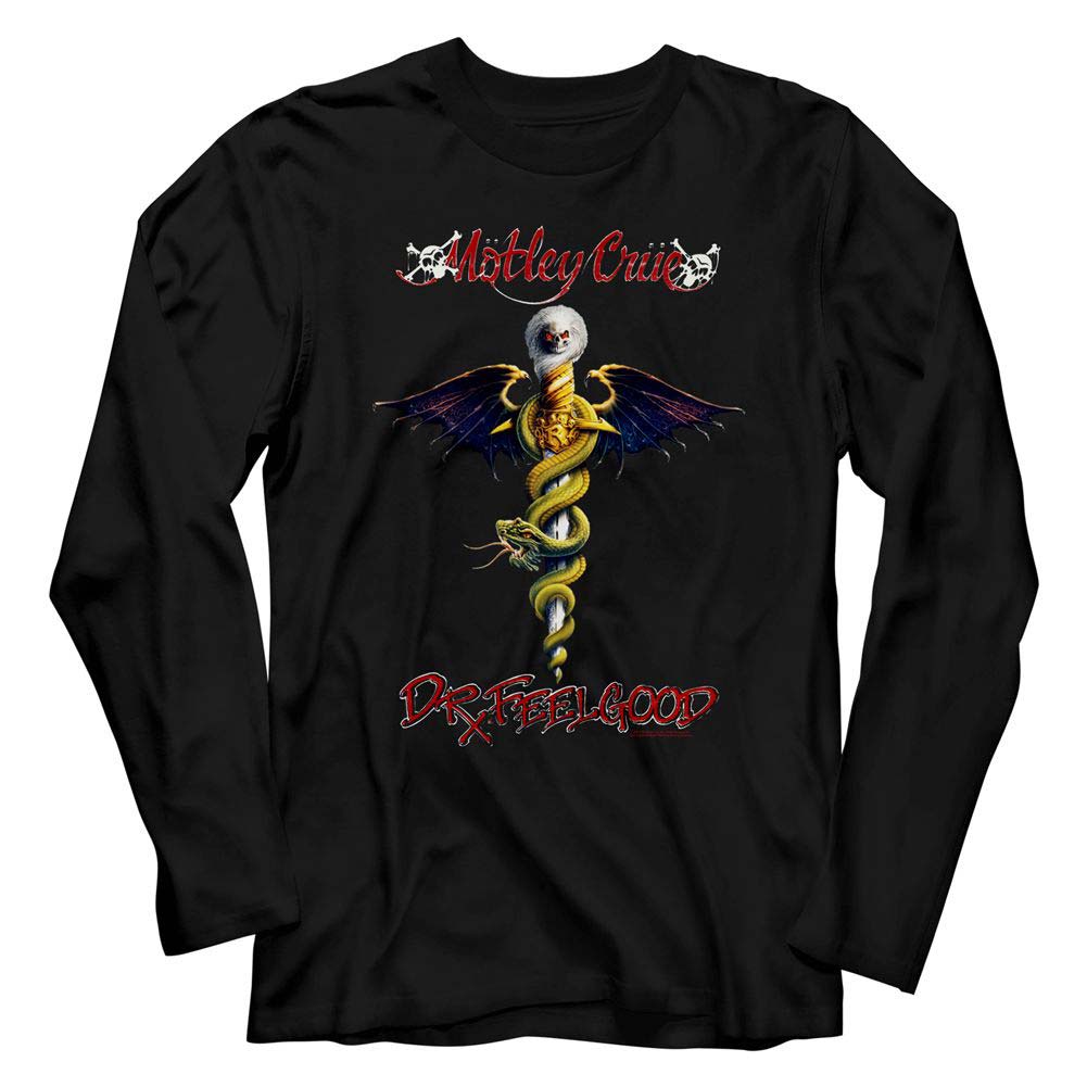 Motley Crue Dr Feel Good Long Sleeve Front