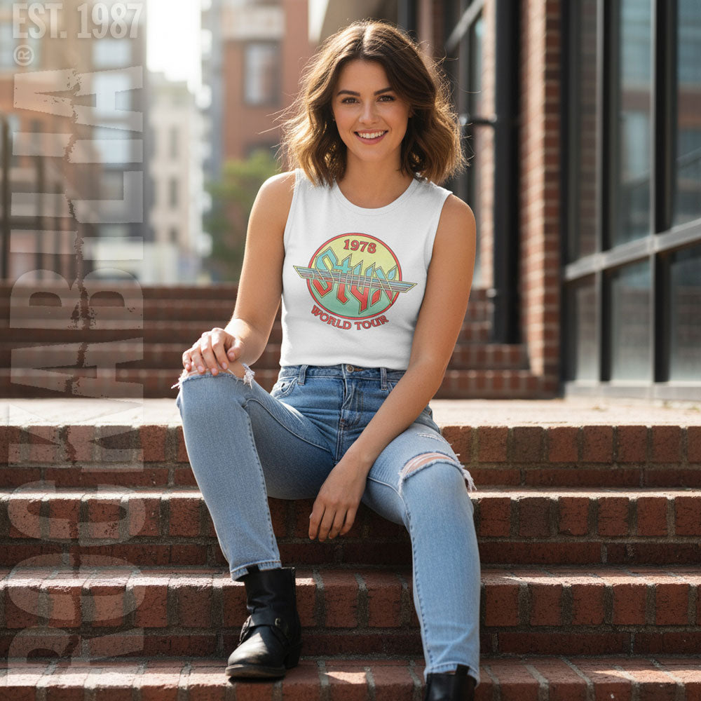 Styx Circle Tour Womens Tank Alt 2