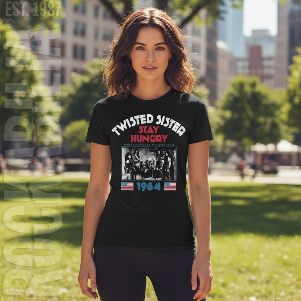 Twisted Sister Stayhungry Junior Top Alt 2