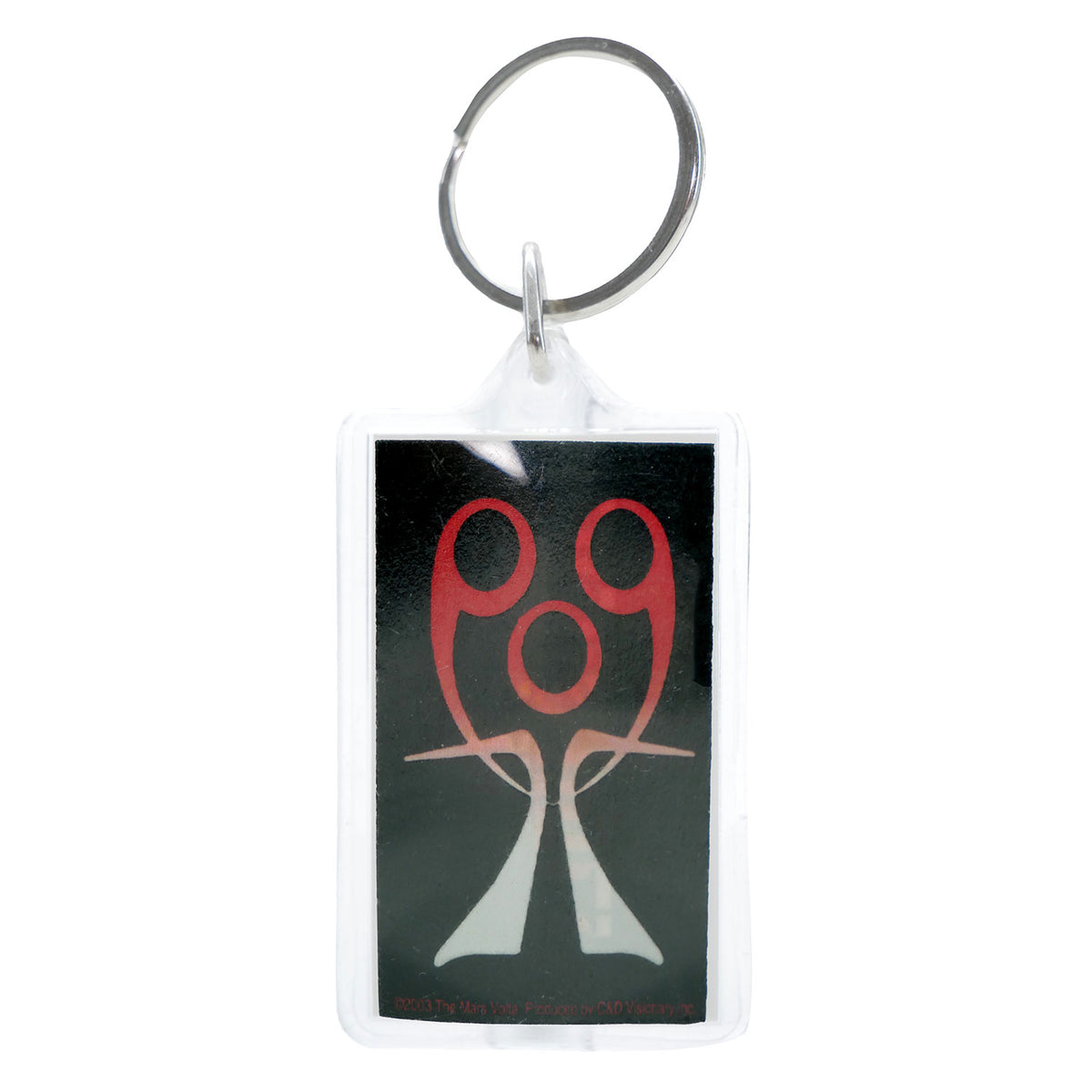 Mars Volta Logo Plastic Key Chain Back