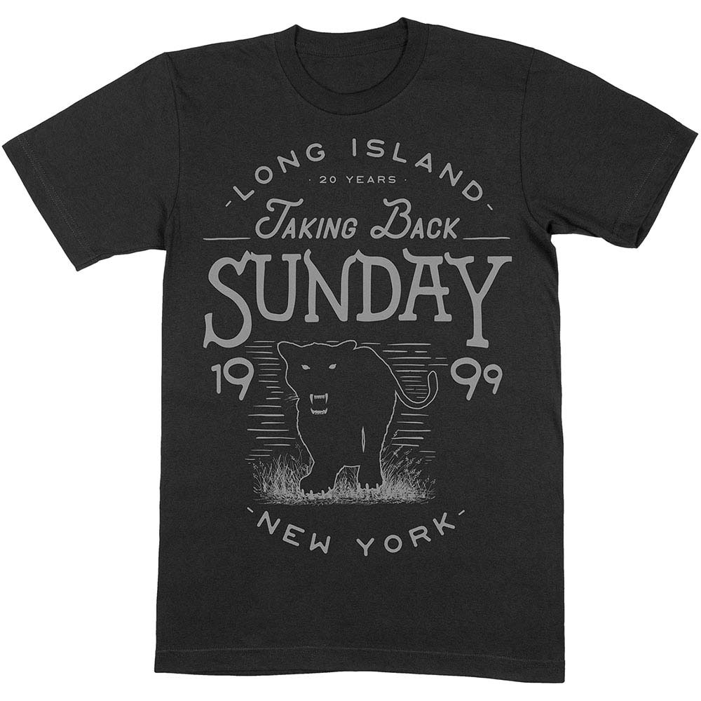 Taking Back Sunday Panther Slim Fit T-shirt Front
