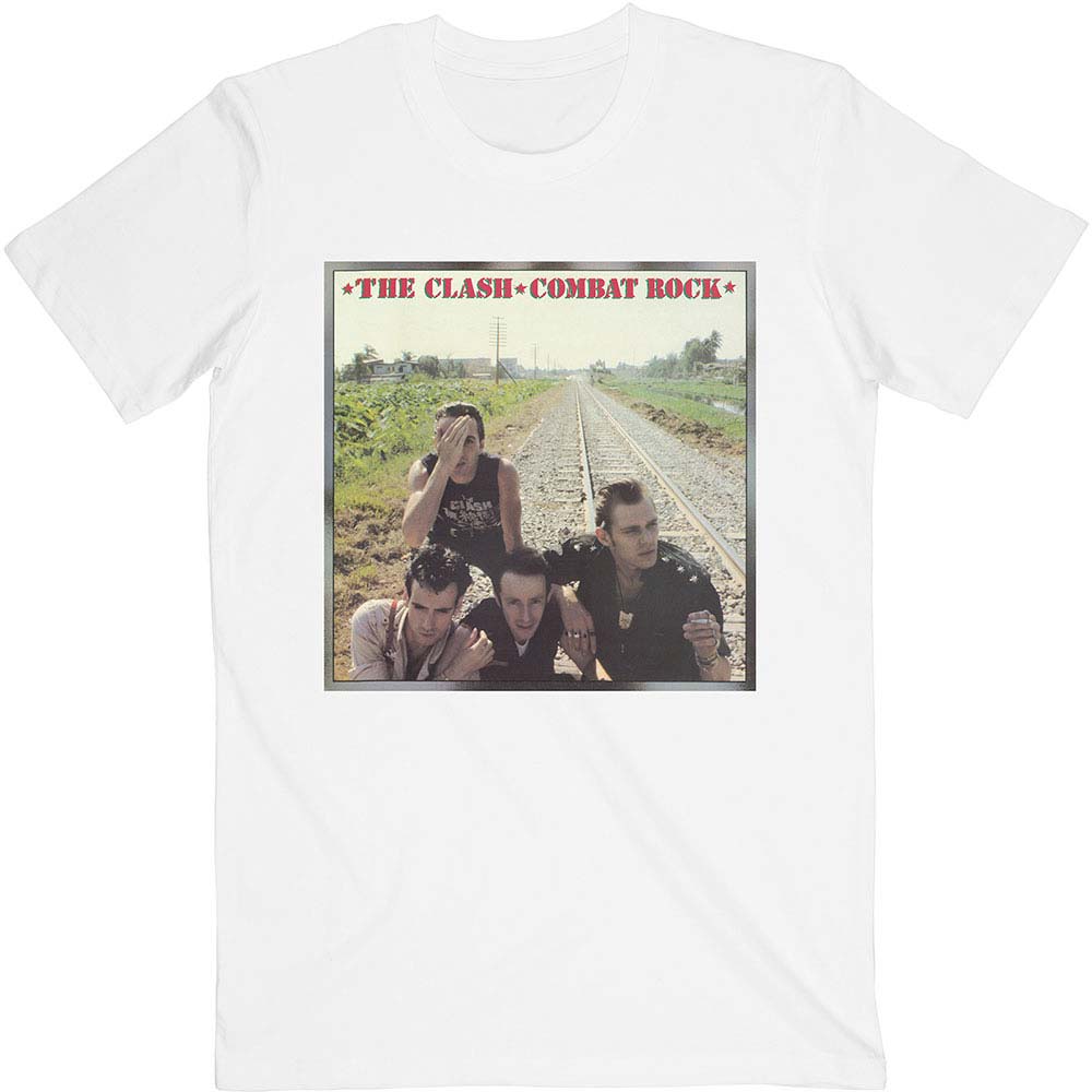 Clash Combat Rock Slim Fit T-shirt Front