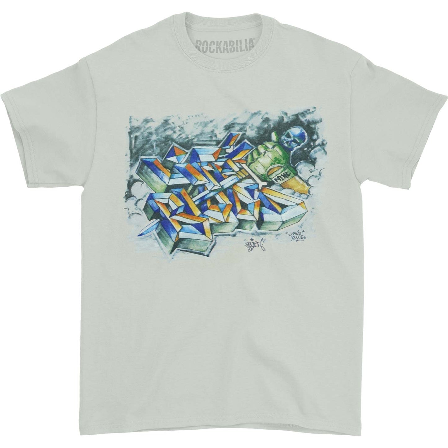 Life's Blood NYHC by FCEE T-shirt Front