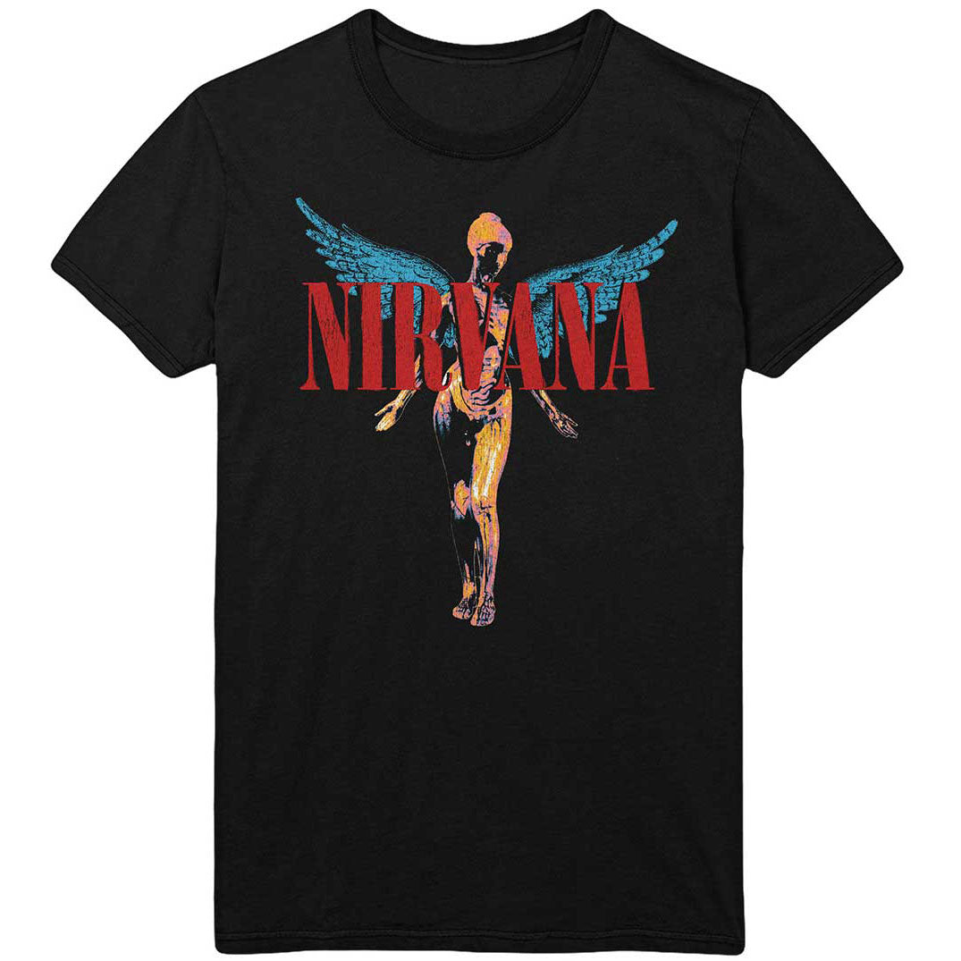 Nirvana Angelic Slim Fit T-shirt Front