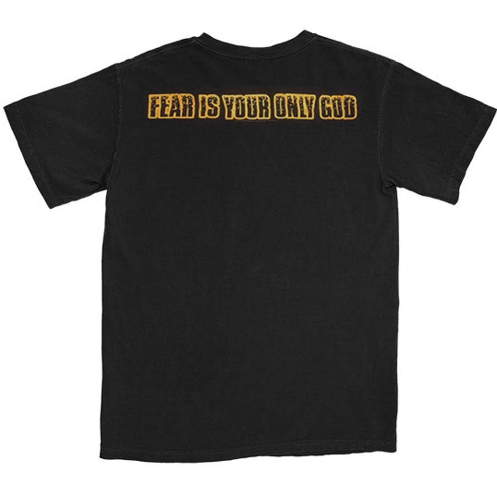 Rage Against The Machine Fear Is Your Only God (Back Print) Slim Fit T-shirt Back