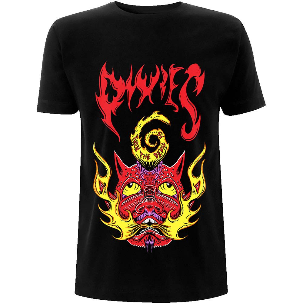 Pixies Devil Is Slim Fit T-shirt Front