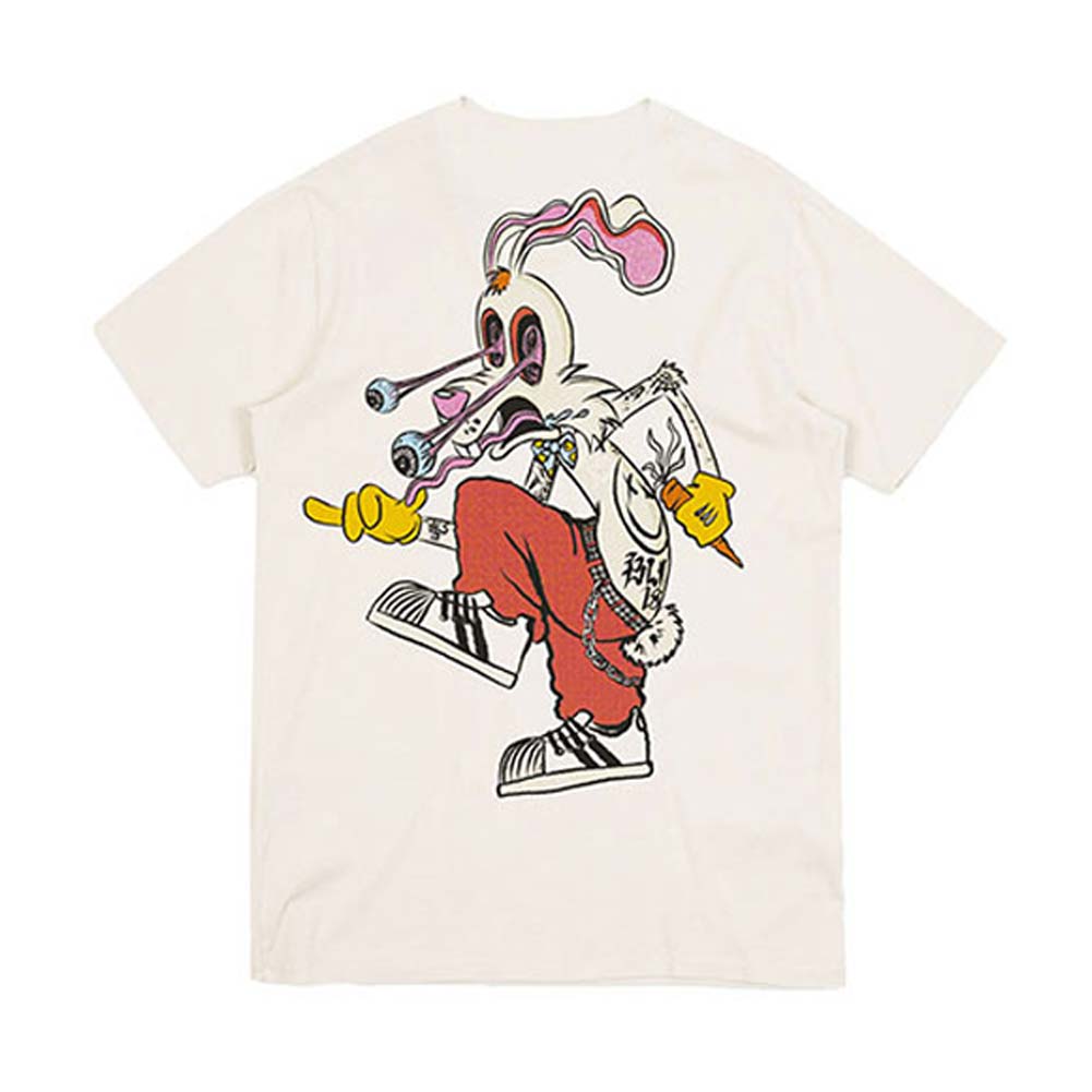 Blink 182 Roger Rabbit (Back Print) Slim Fit T-shirt Back