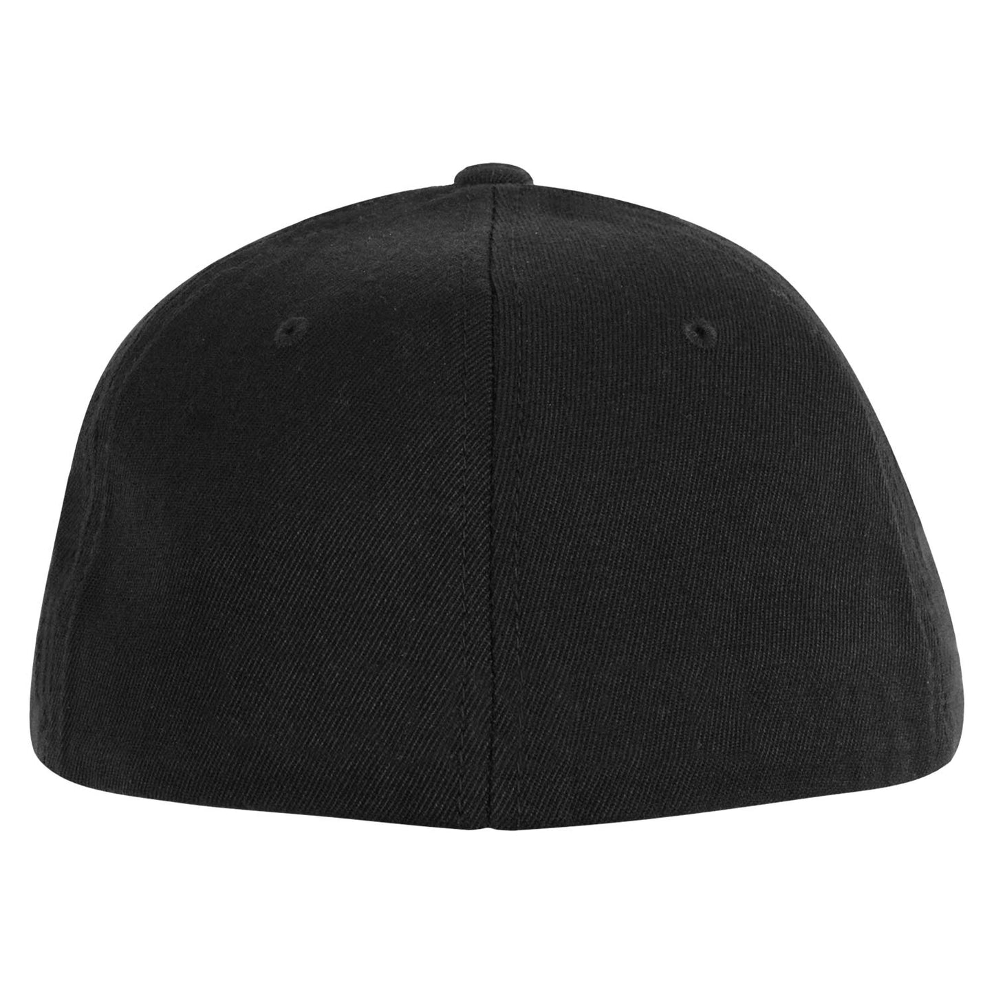 Embroidered Gold Logo Flexfit Hat Baseball Cap