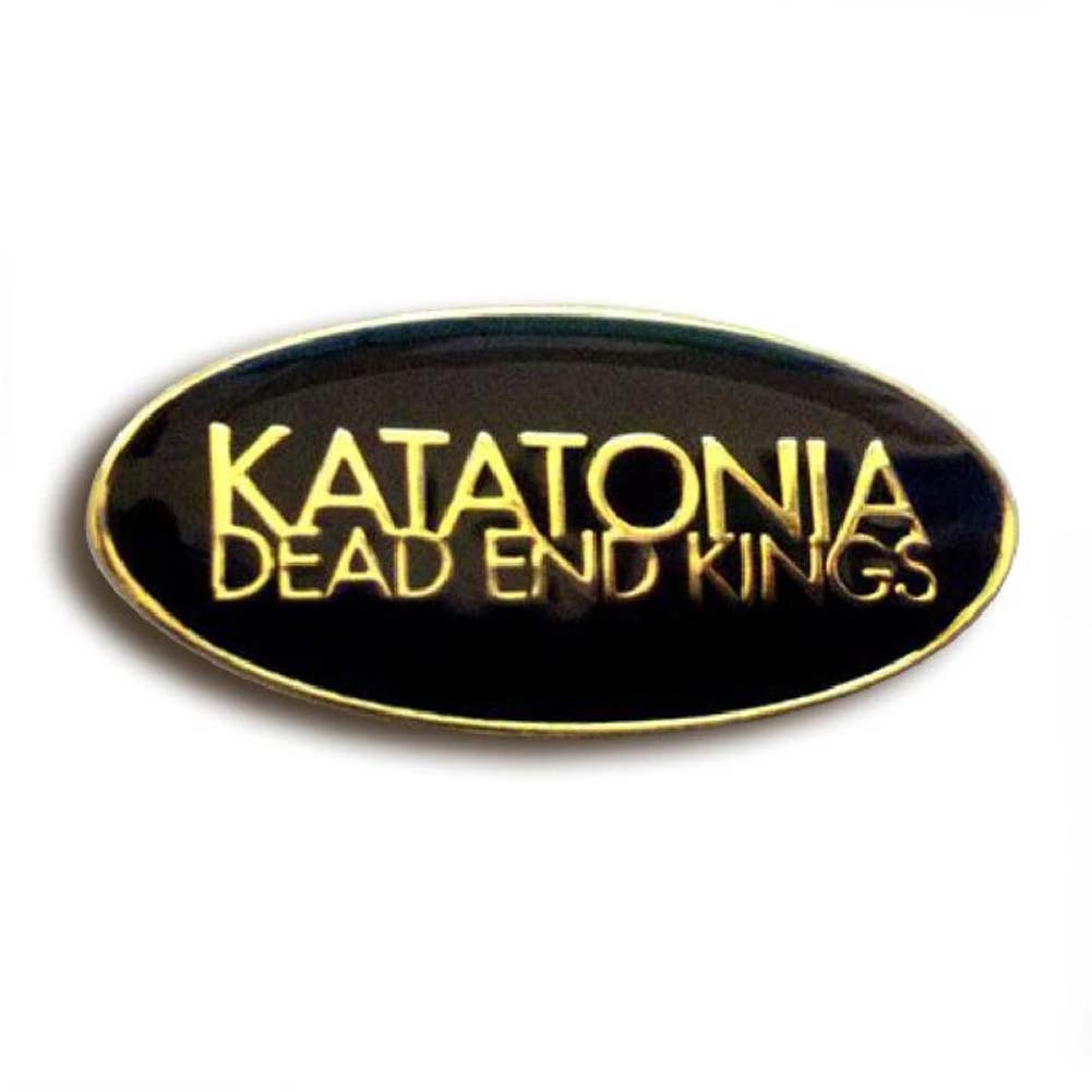 Katatonia Dead End Kings Pin Pewter Pin Badge Front