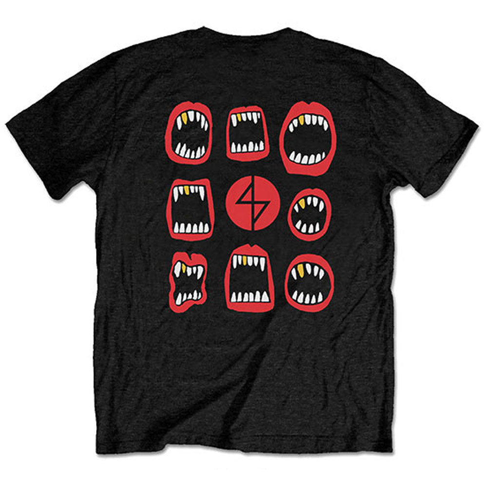 Angel Dust Mouth Repeat (Back Print) Slim Fit T-shirt Back