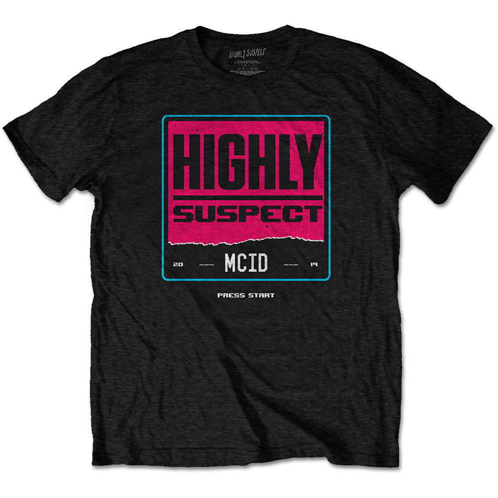 Highly Suspect Press Start Slim Fit T-shirt Front
