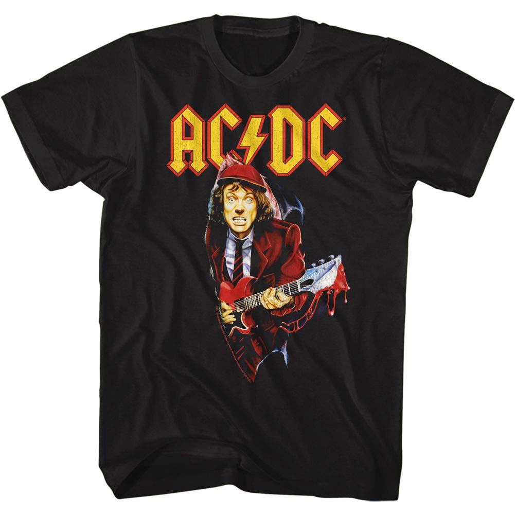 AC/DC Guitar Drip T-shirt Front