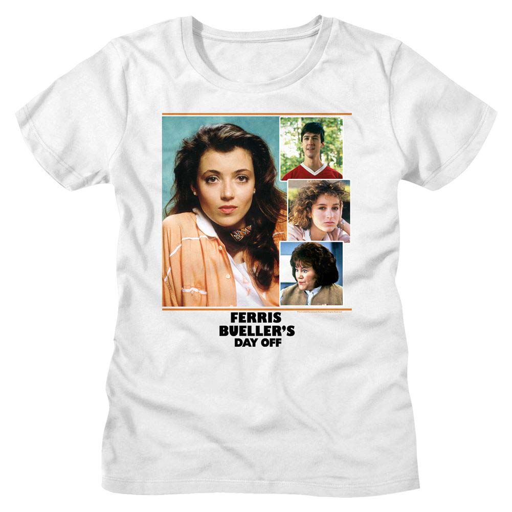 Ferris Beullers Day Off Sloane Collage Junior Top Front