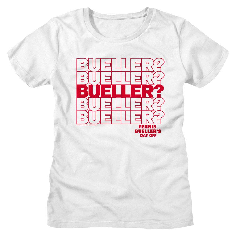 Ferris Beullers Day Off Beuller Repeat Junior Top Front