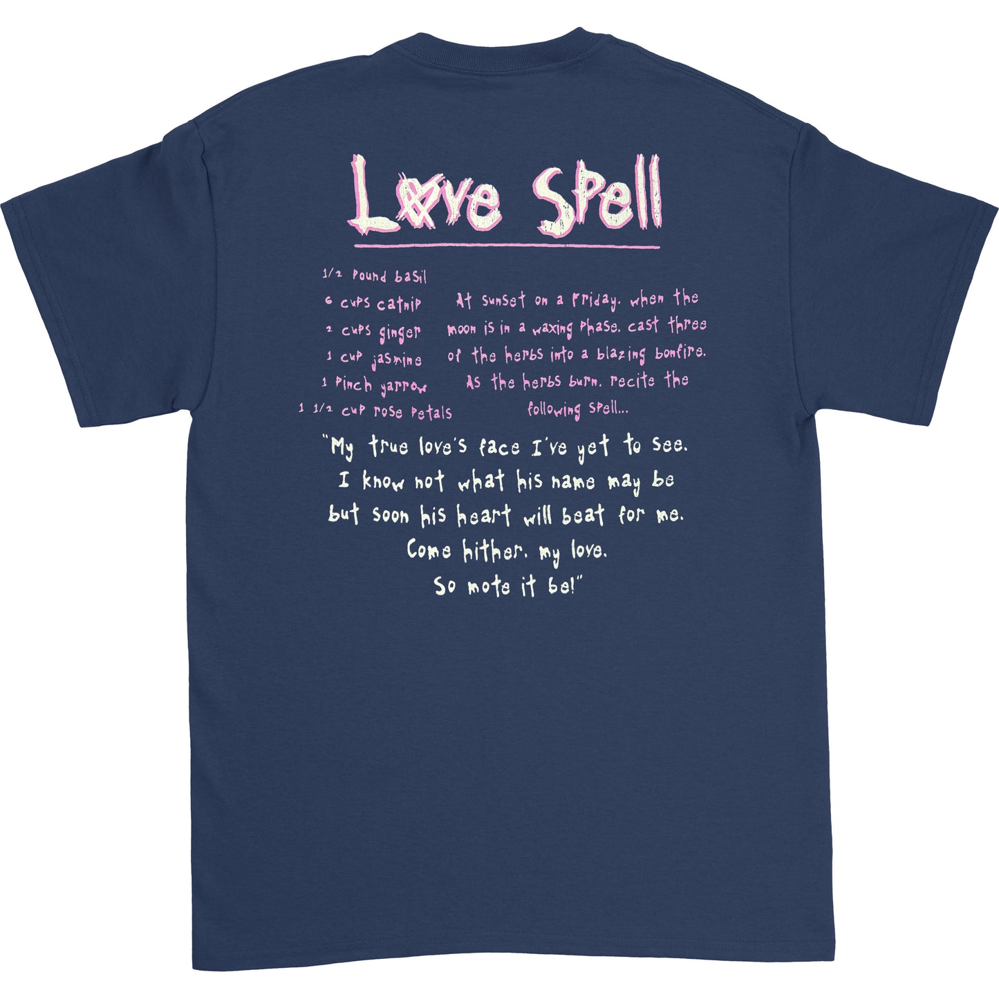 Hole Love Spell T-shirt Back