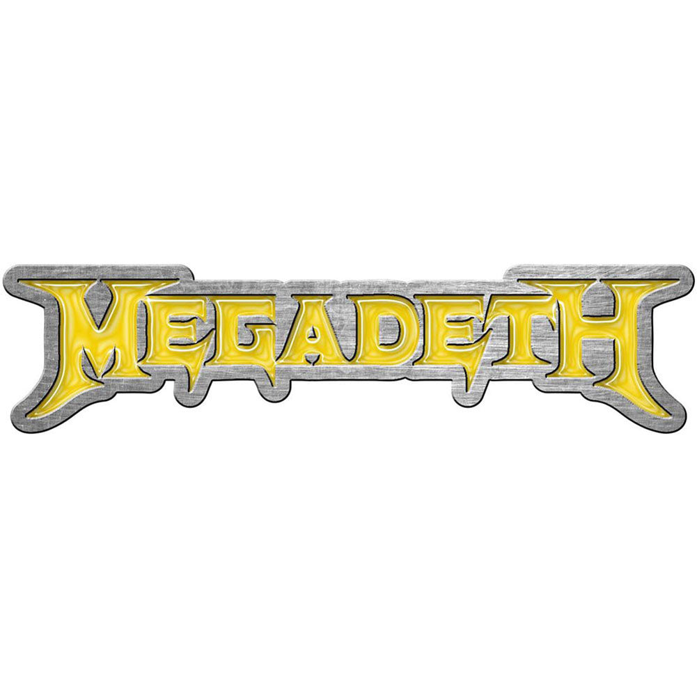 Megadeth Logo Pewter Pin Badge
