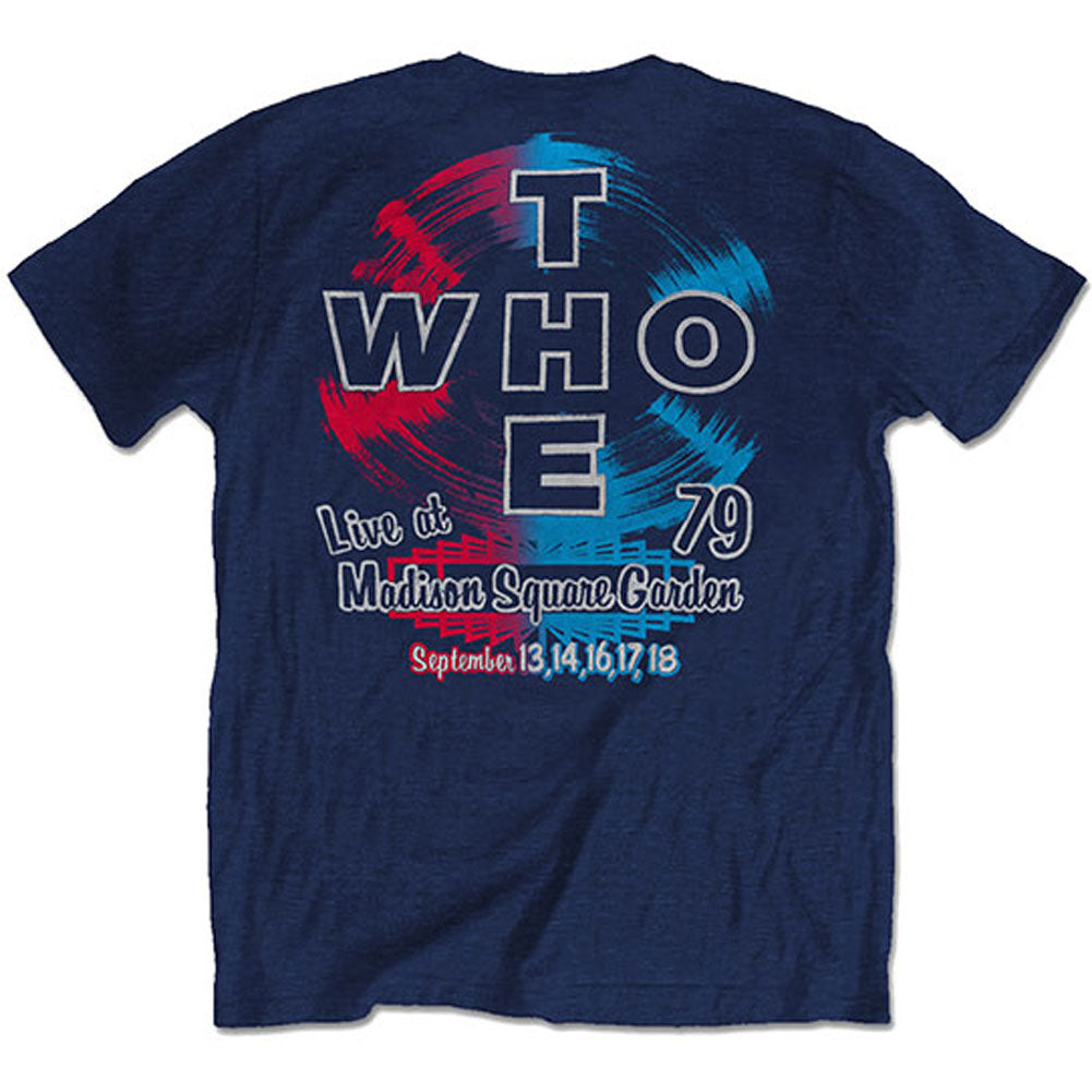 Who Long Live Rock '79 (Back Print) Slim Fit T-shirt Back