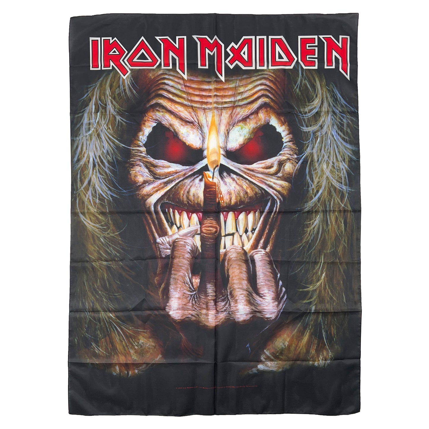 Iron Maiden Finger Poster Flag Front