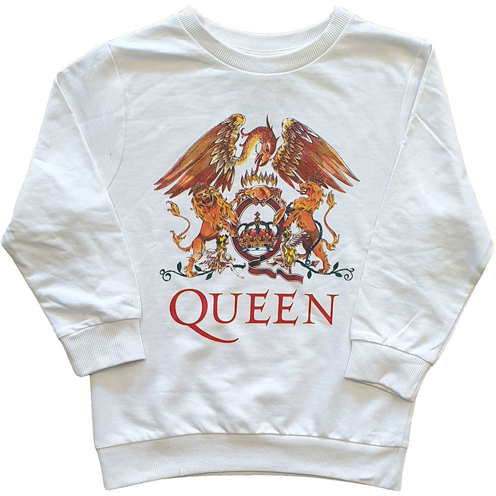 Queen Classic Crest Kids Sweatshirt Miscellaneous Front
