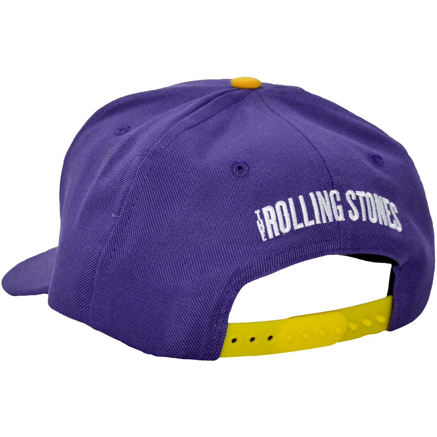 Rolling Stones Purple Tongue Hat Baseball Cap Back