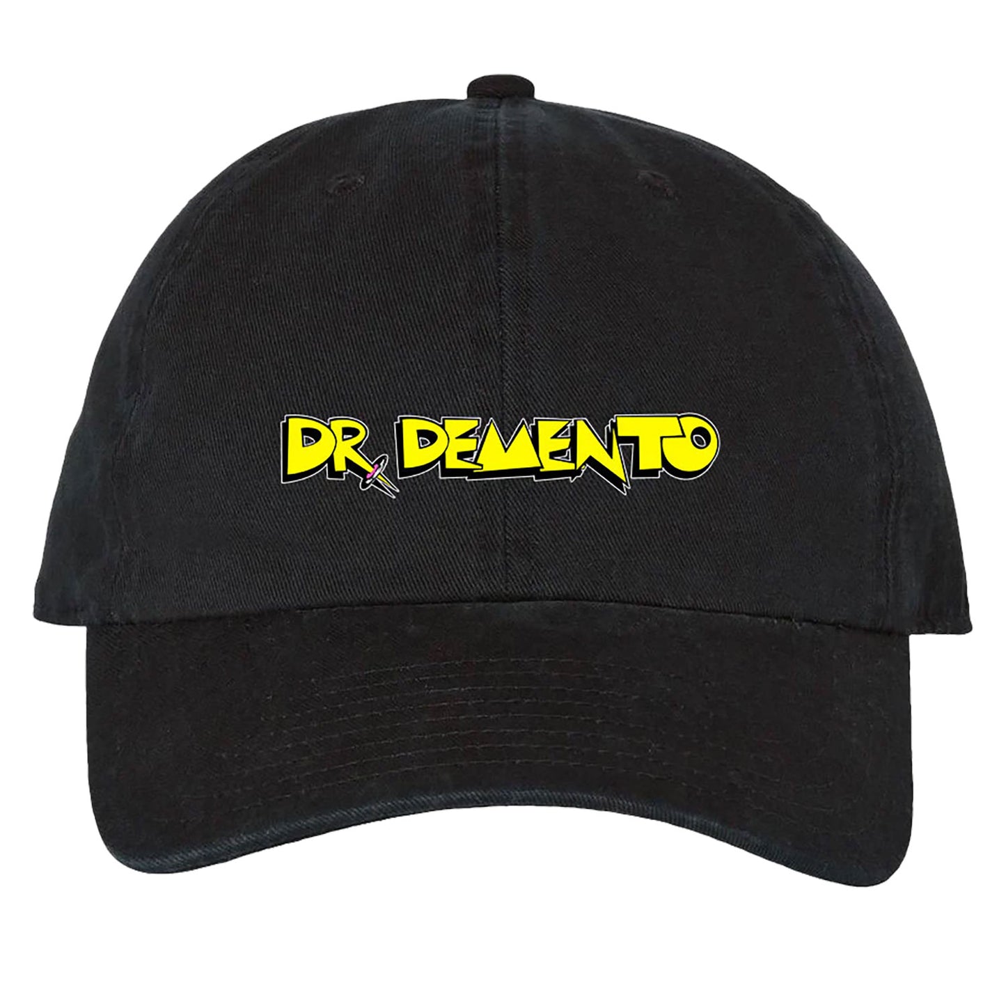 Dr. Demento Logo Dad Cap Baseball Cap Front