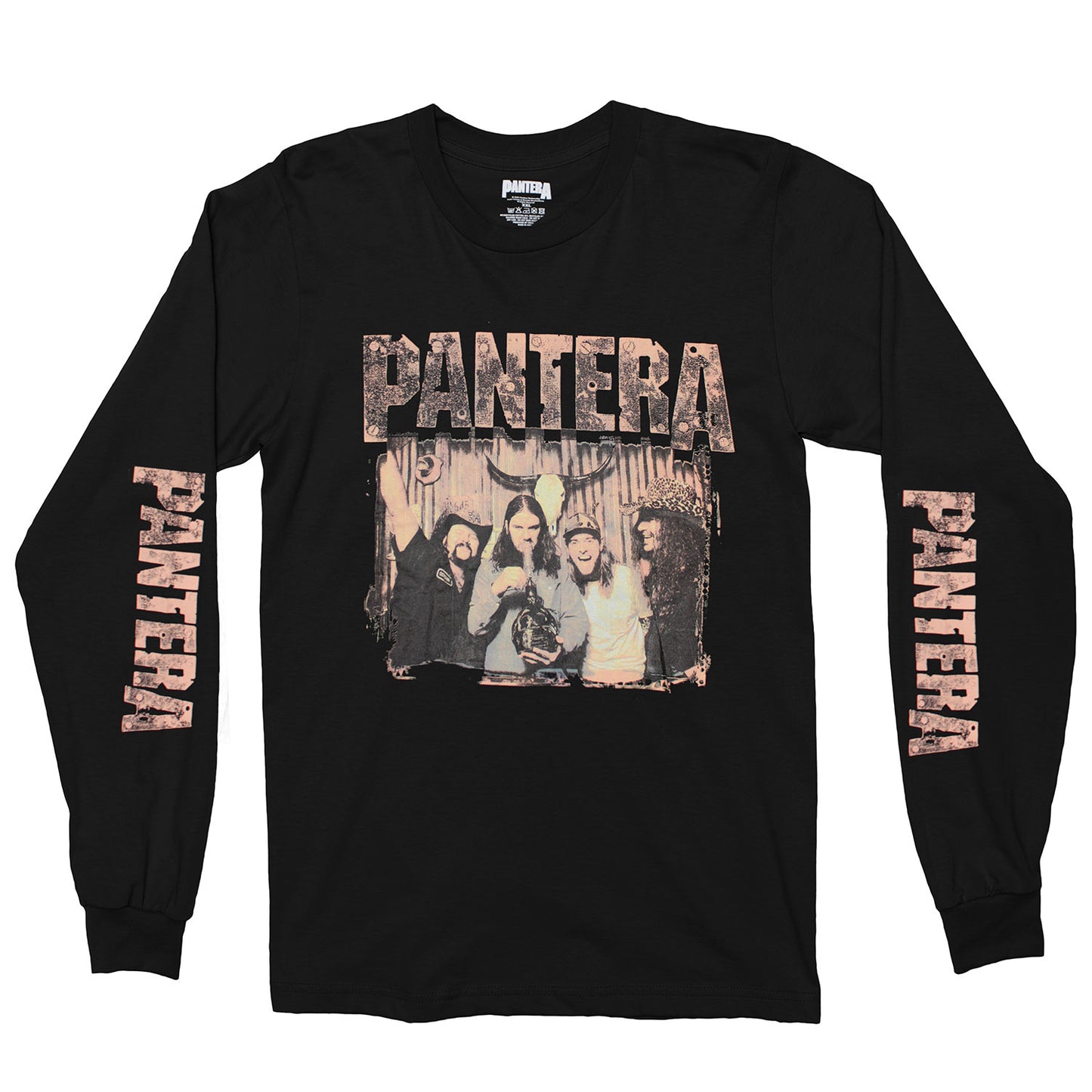 Pantera Bong Group (Sleeve Print) Long Sleeve Front
