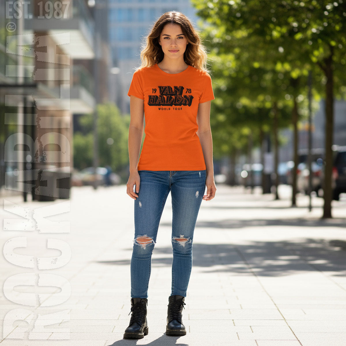 World Tour '78 Ladies Tee Junior Top