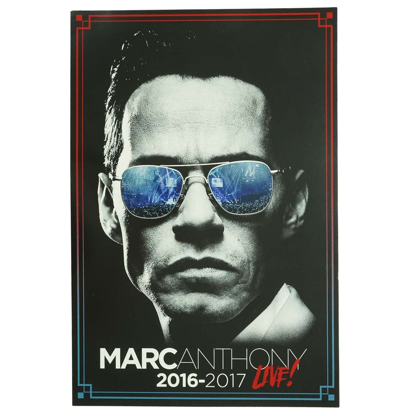 Marc Anthony 2016-2017 Live! Concert Poster Concert Promo Poster Front