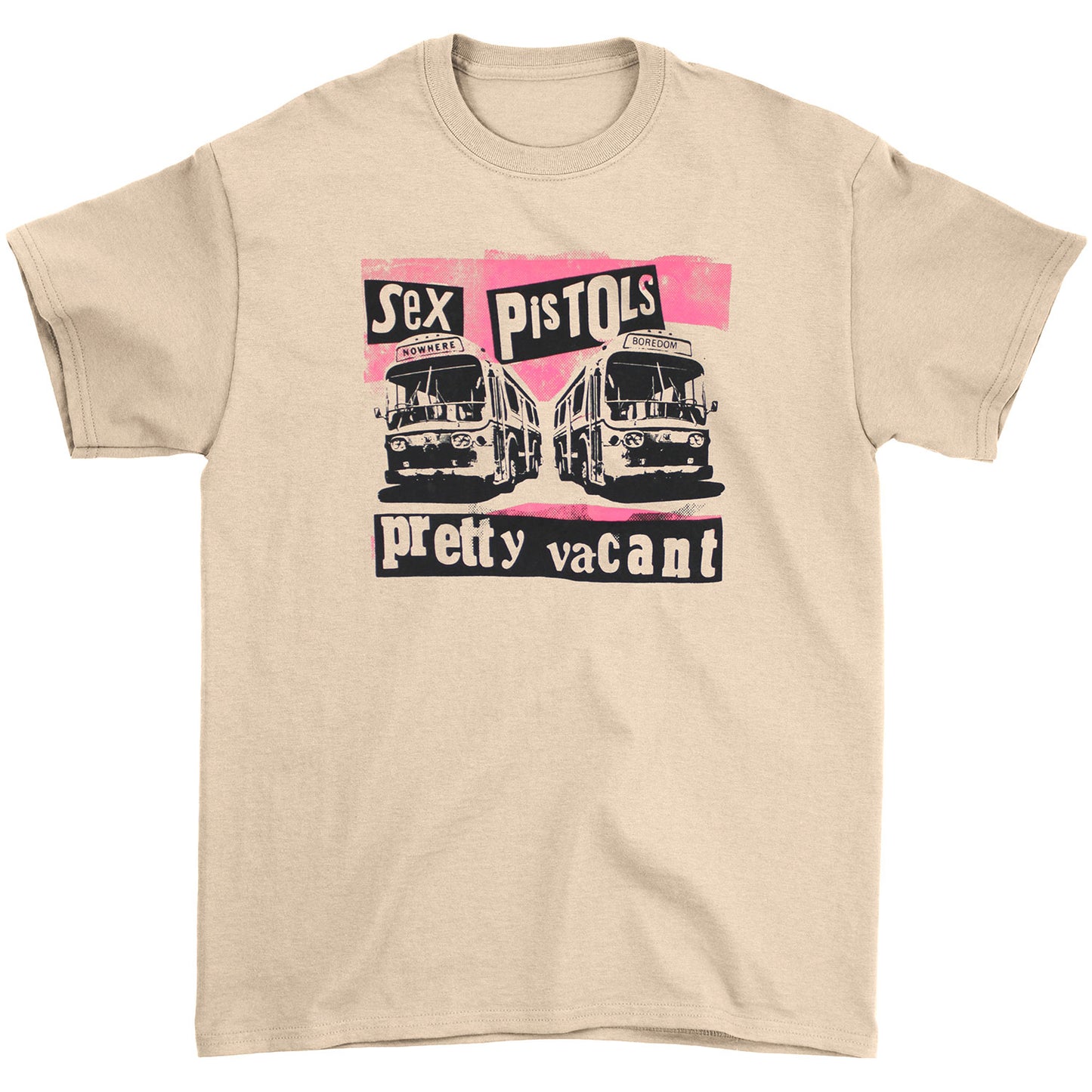 Sex Pistols Pretty Vacant Slim Fit T-shirt Front