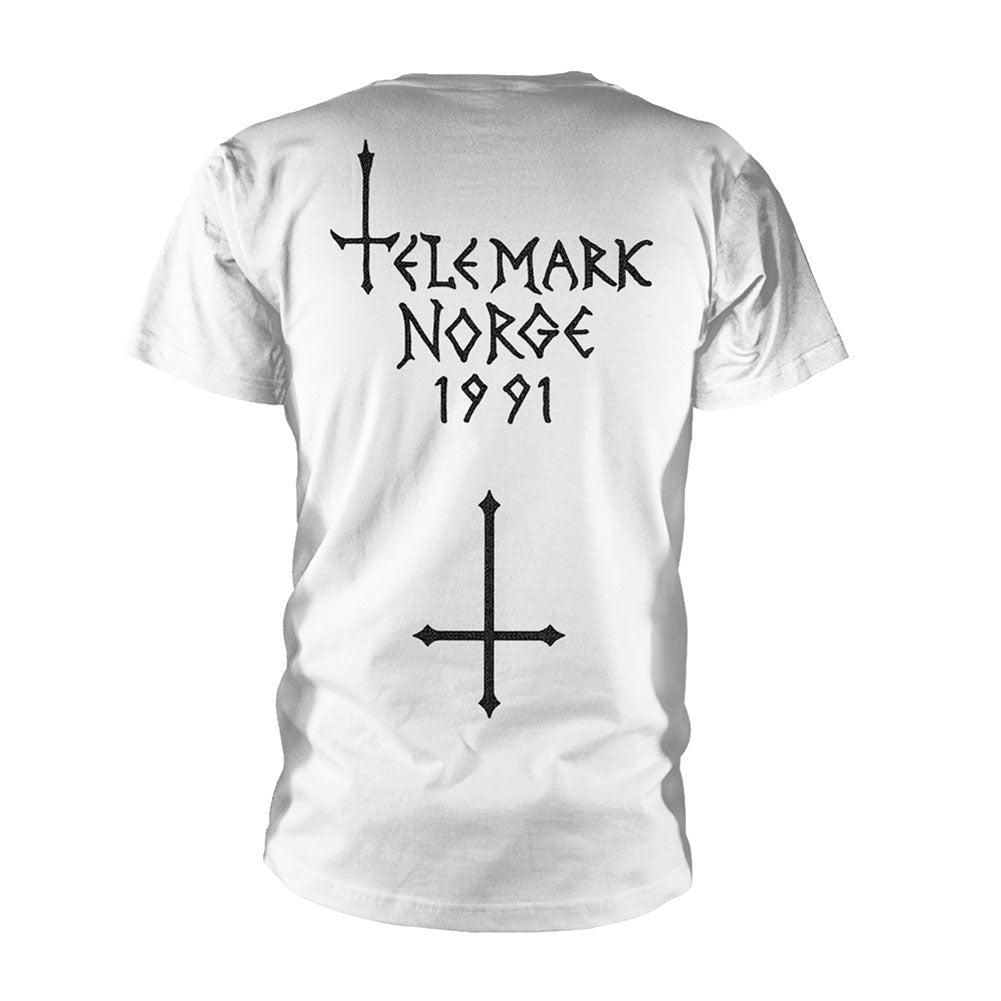 Emperor Old School Logo (white) T-shirt Back