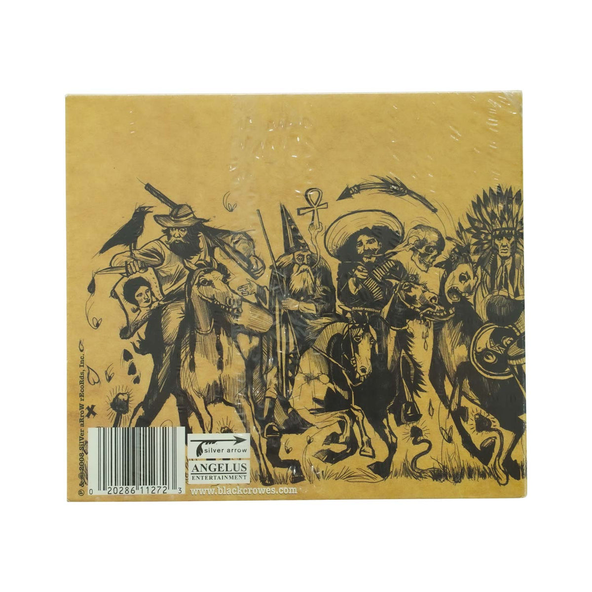 Black Crowes Warpaint CD Back