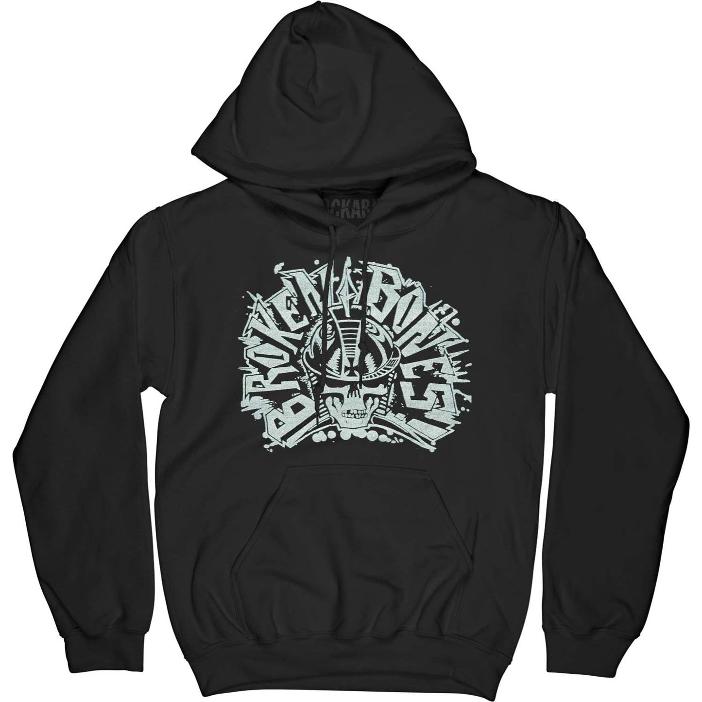 Broken Bones Classic Logo Hooded Sweatshirt Front