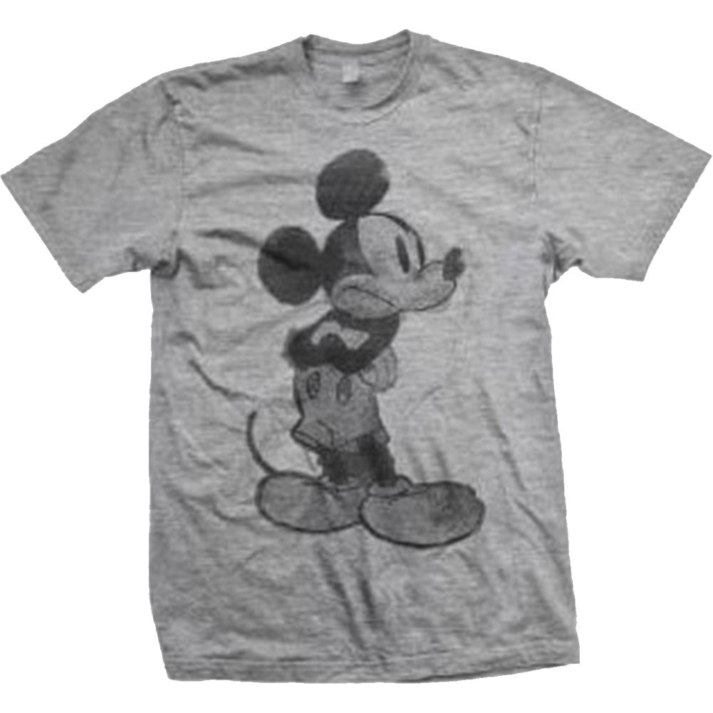 Mickey Mouse Sketch Slim Fit T-shirt Front