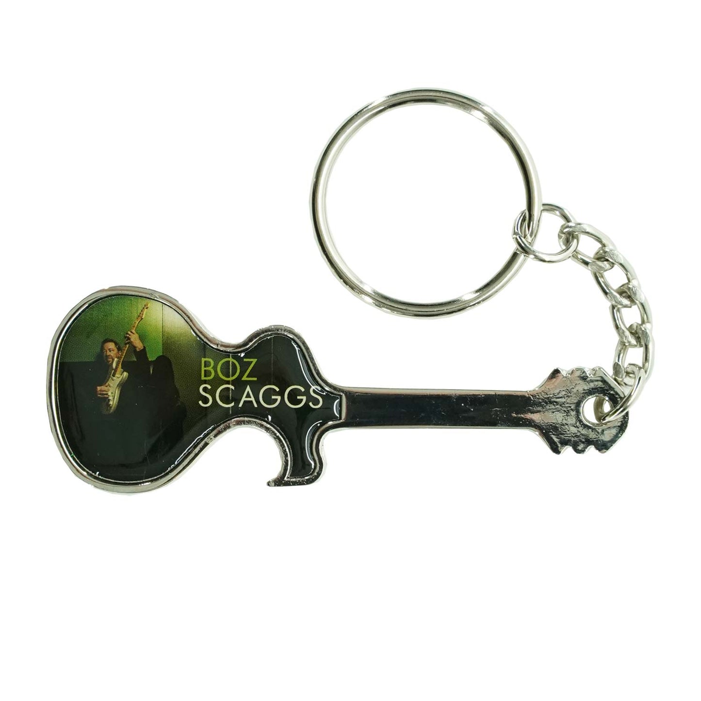 Boz Scaggs Metal Key Chain Front