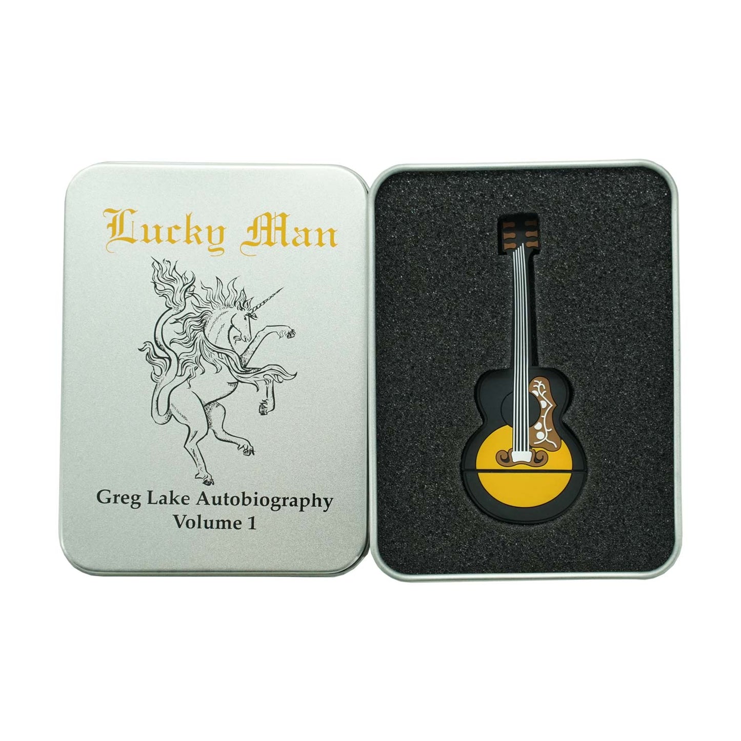 Lucky Man Greg Lake Autobiography Volume 1 Music Book Front