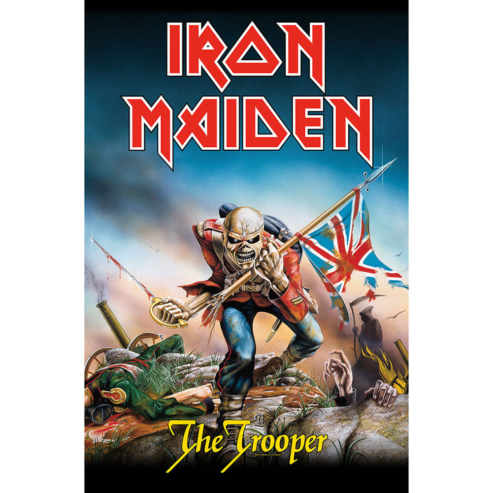 Iron Maiden The Trooper Poster Flag Front