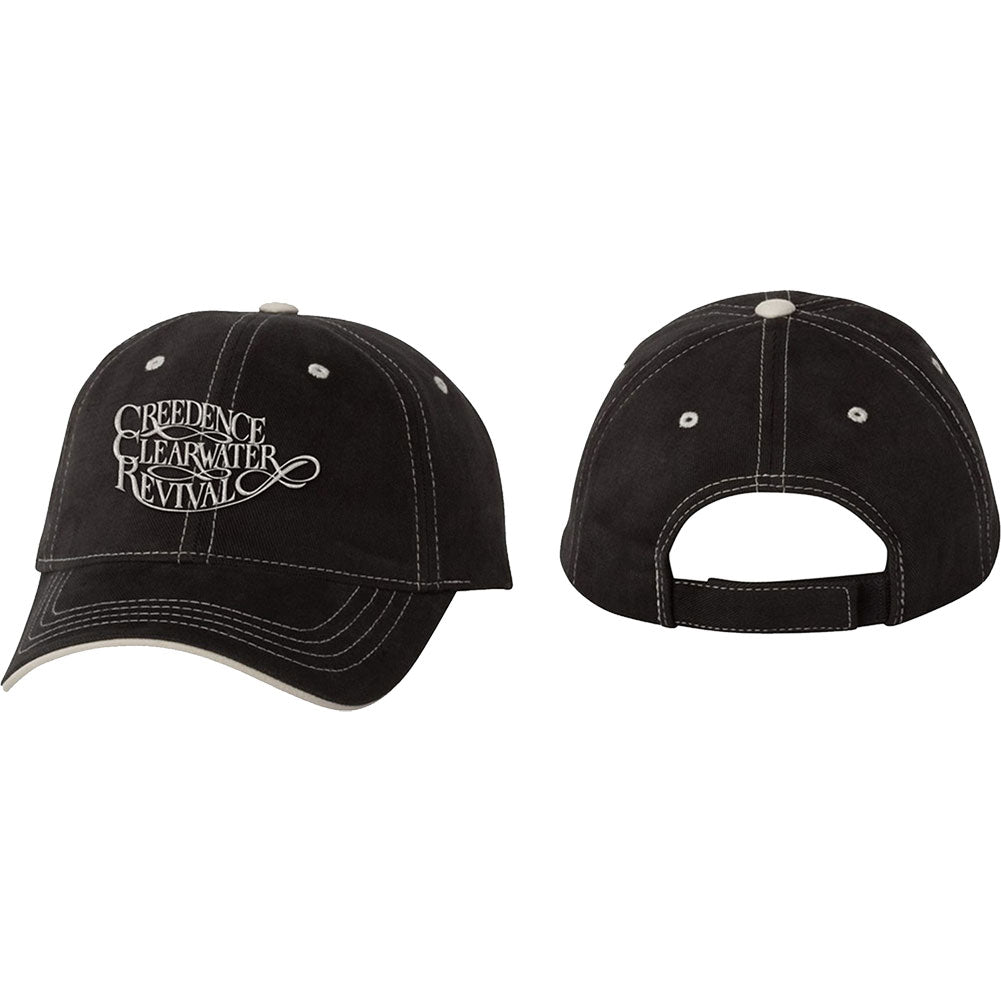 Creedence Clearwater Revival Logo Baseball Cap Front