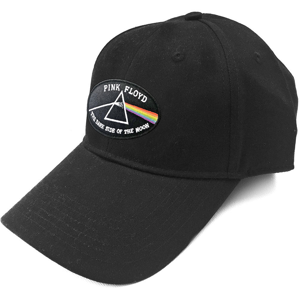 Pink Floyd The Dark Side of the Moon Black Border Baseball Cap Front
