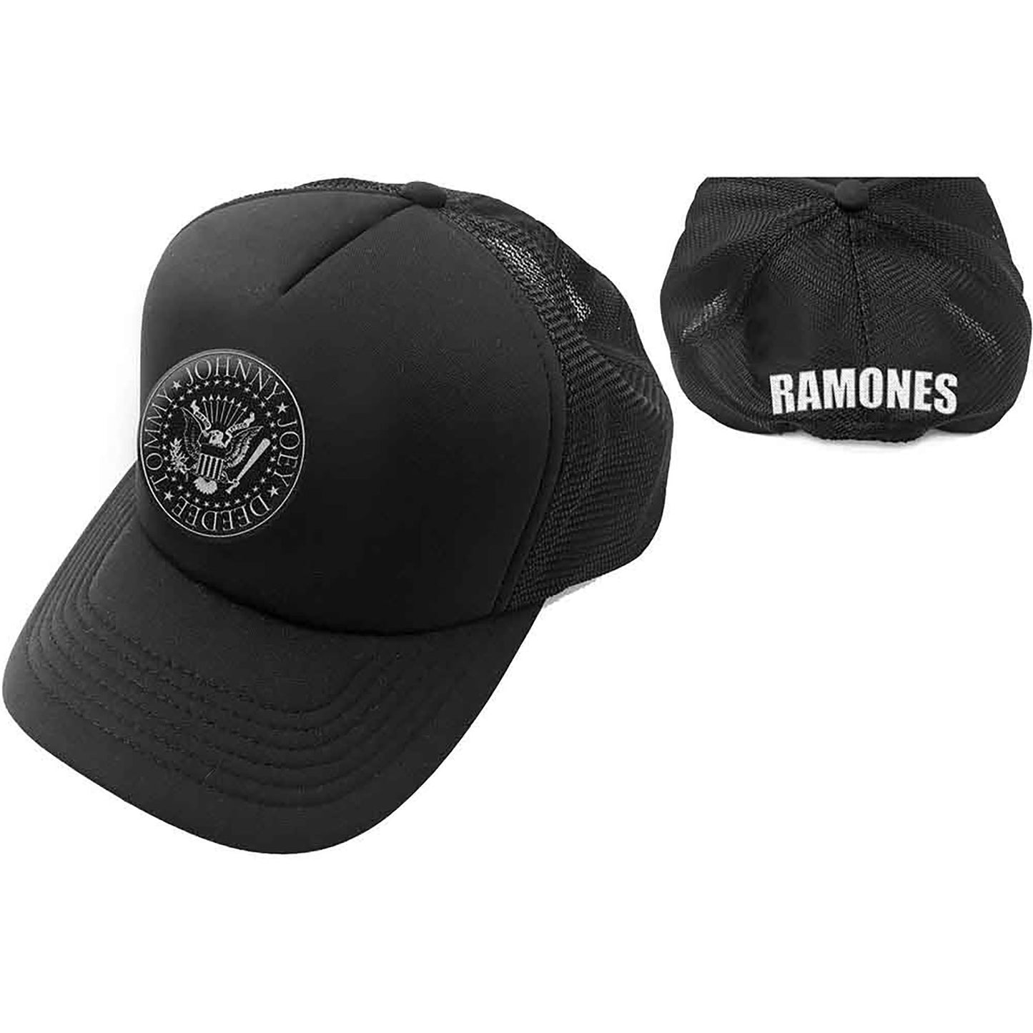 Ramones Presidential Seal (Mesh Back) Trucker Cap Front
