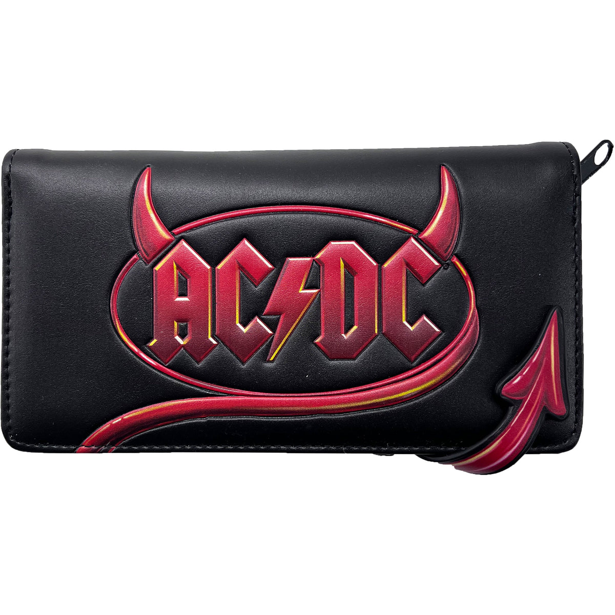 AC/DC Embossed Purse 18.5cm Girls Wallet Front