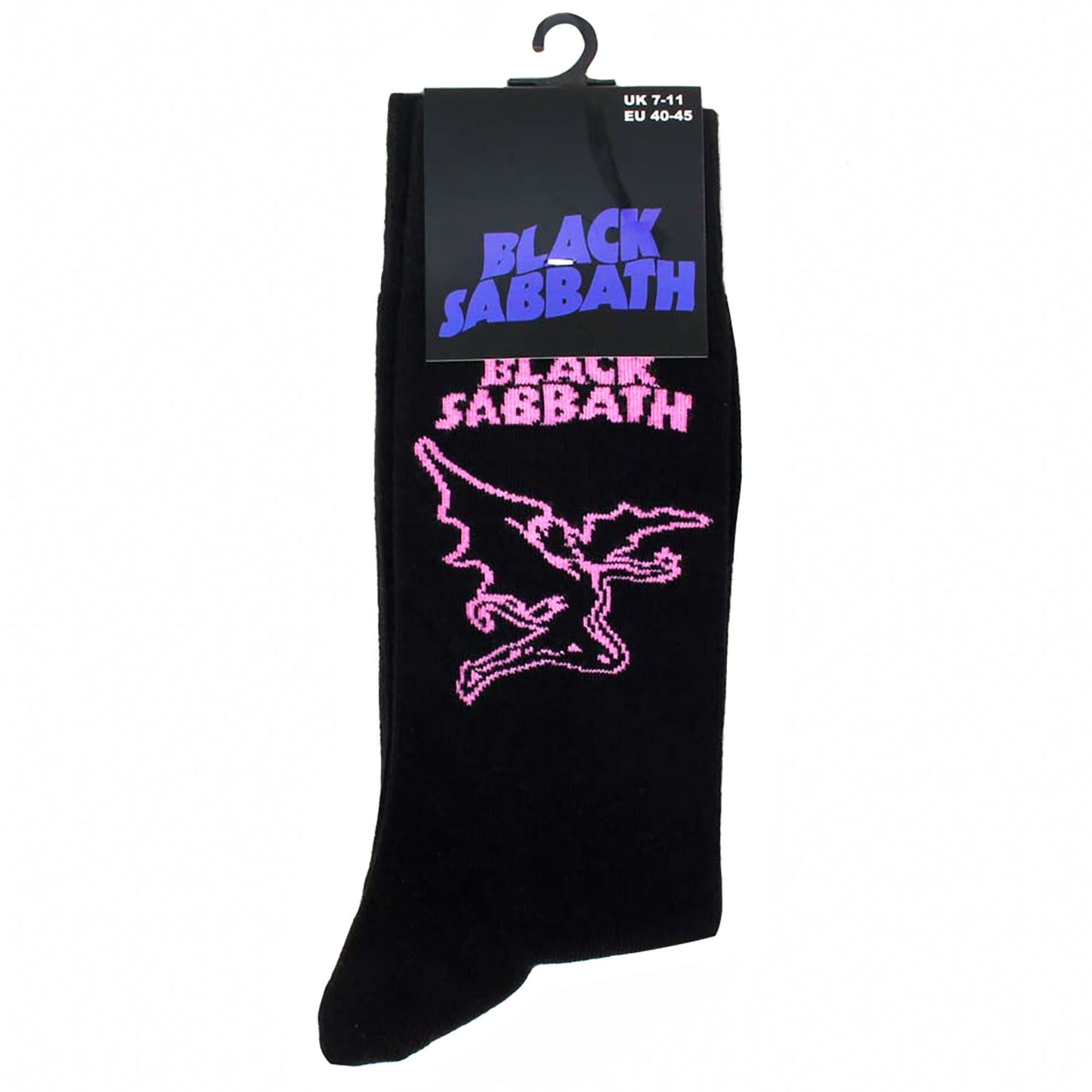 Black Sabbath Master of the Universe (US Men's Shoe Size 8 - 12) Socks Back
