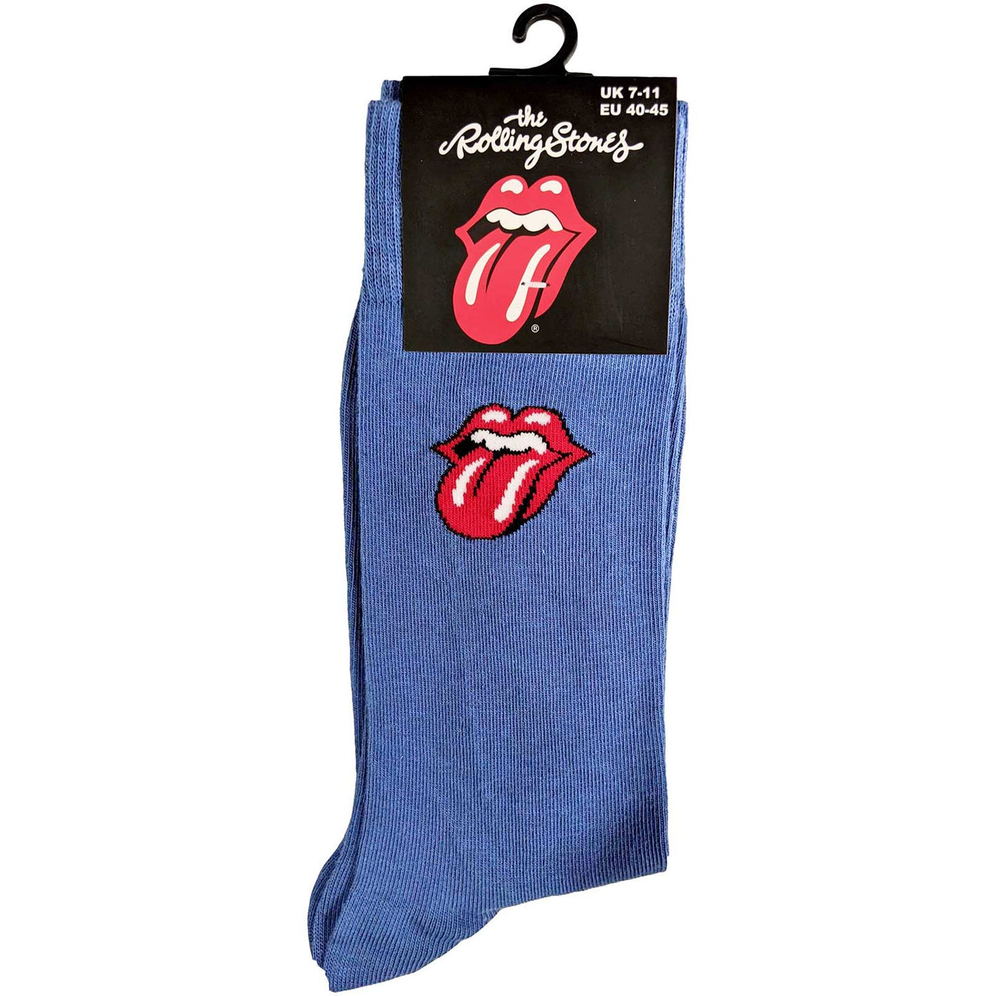 Rolling Stones Vertical Tongue (US Men's Shoe Size 8 - 12) Socks Back