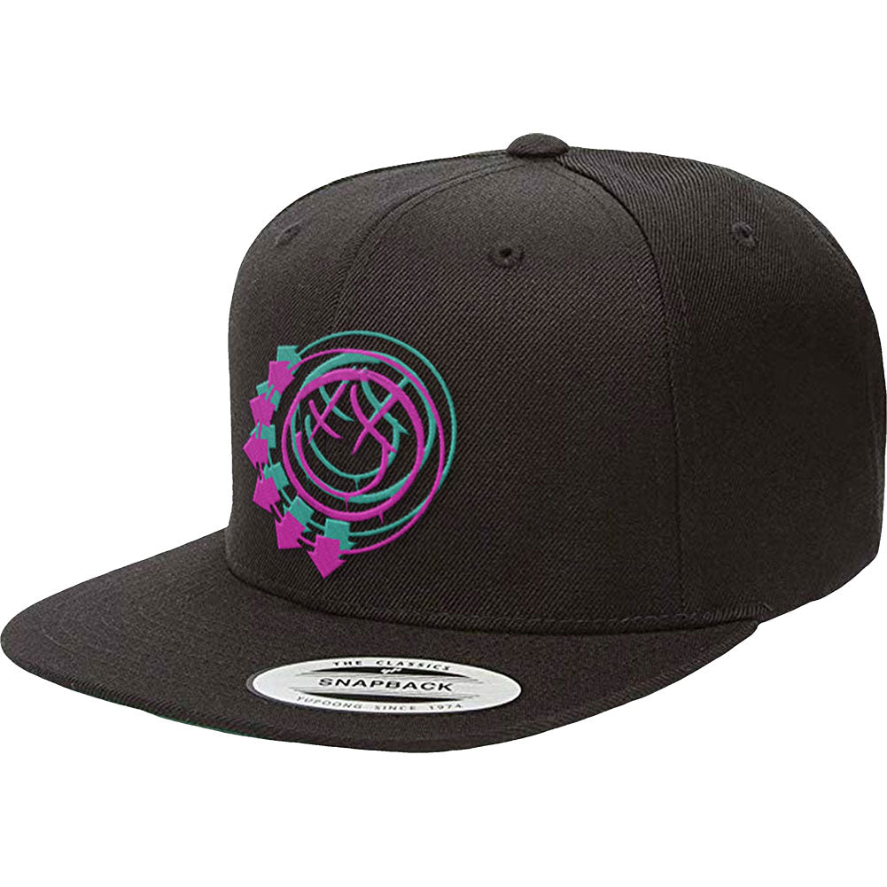 Blink 182 Double Six Arrows Unisex Snapback Cap Baseball Cap Front