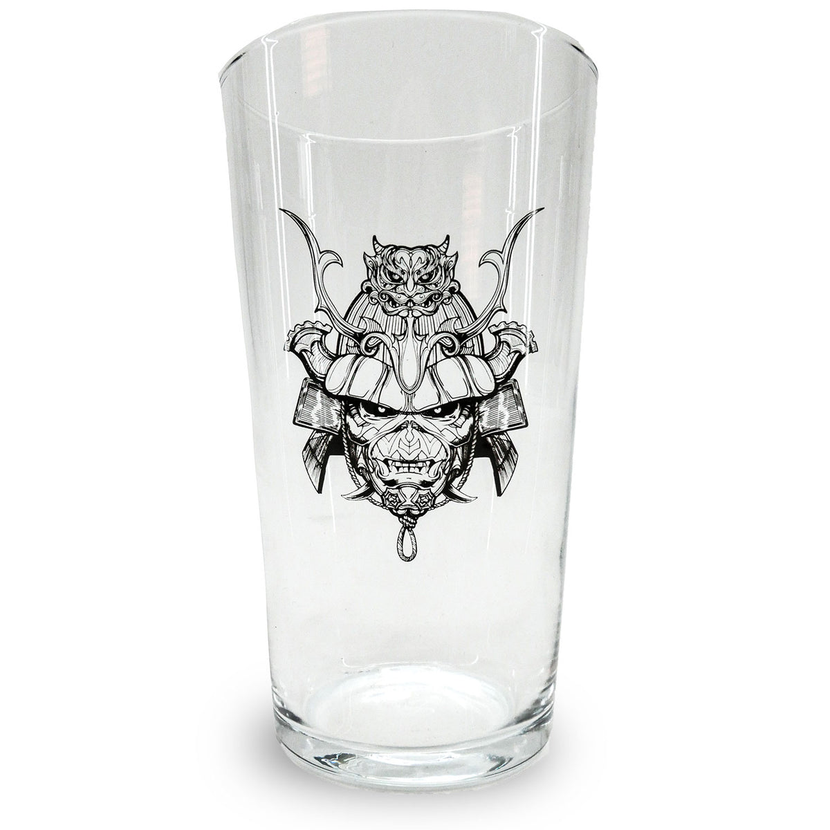 Iron Maiden Senjutsu Pint Glass Front